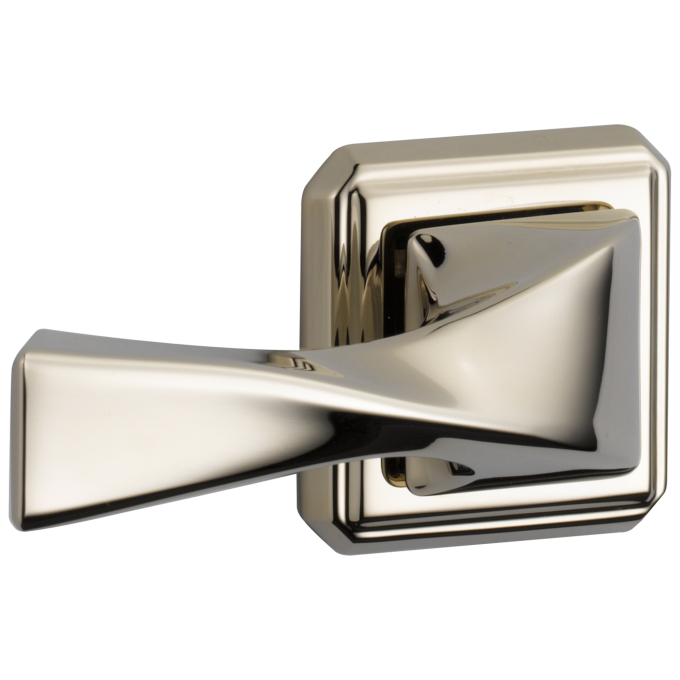 BRIZO Virage Front Mount Flush Lever — Polished Nickel