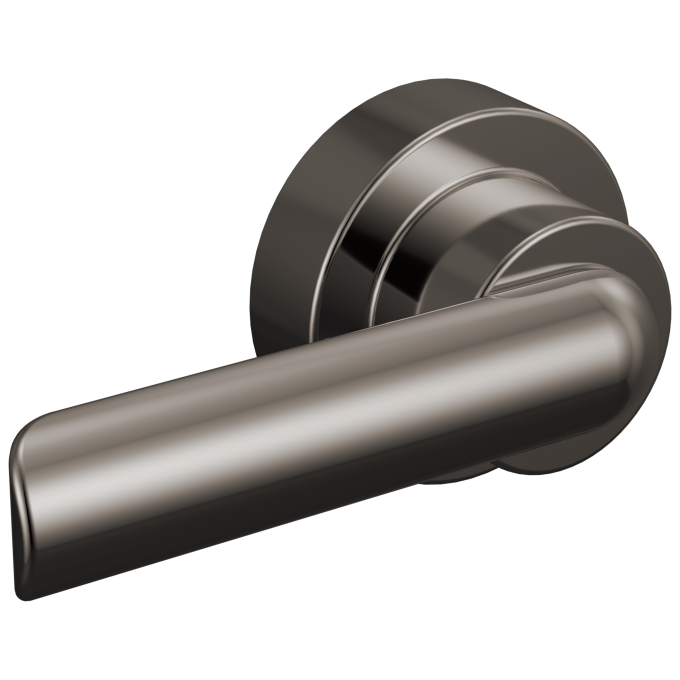 BRIZO Roccesco Universal Flush Lever — Brilliance Black Onyx