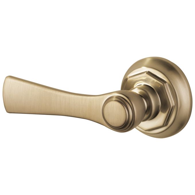 BRIZO Rook Universal Flush Lever — Luxe Gold
