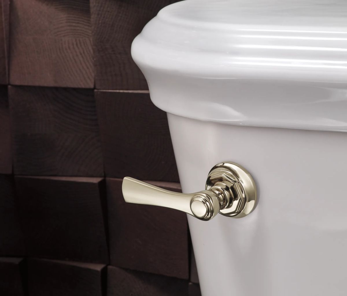 BRIZO Rook Universal Flush Lever — Polished Nickel