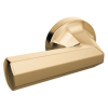 BRIZO Beauclere Universal Flush Lever — Polished Gold
