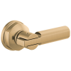 BRIZO Invari Universal Flush Lever — Luxe Gold
