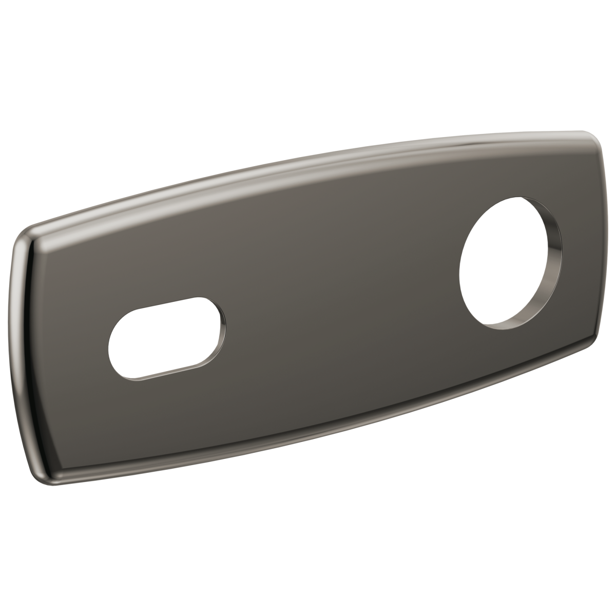 BRIZO Allaria Optional Wall Plate Lavatory Escutcheon — Brilliance Black Onyx