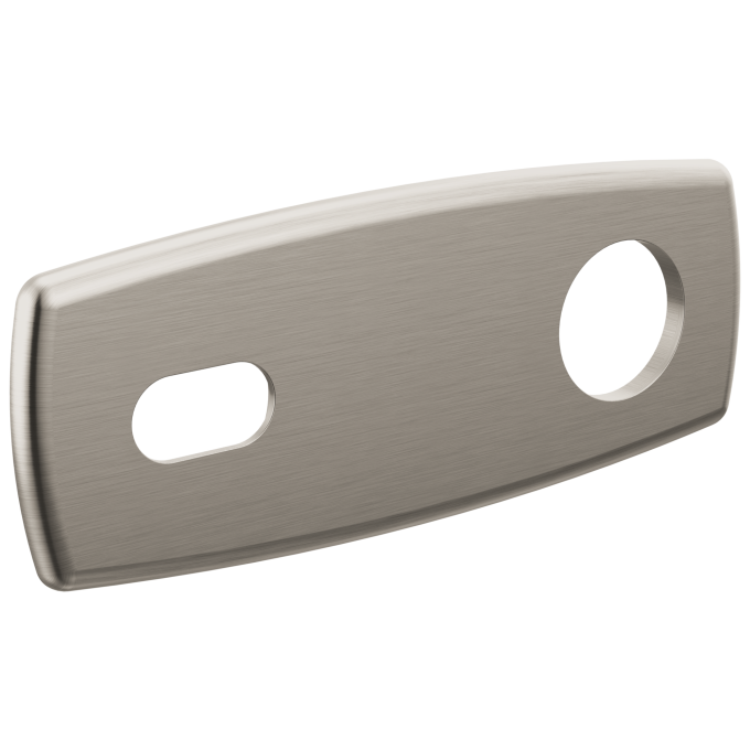 BRIZO Allaria Optional Wall Plate Lavatory Escutcheon — Luxe Nickel