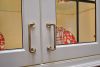 BRIZO Litze Drawer Pull With Knurling — Luxe Gold