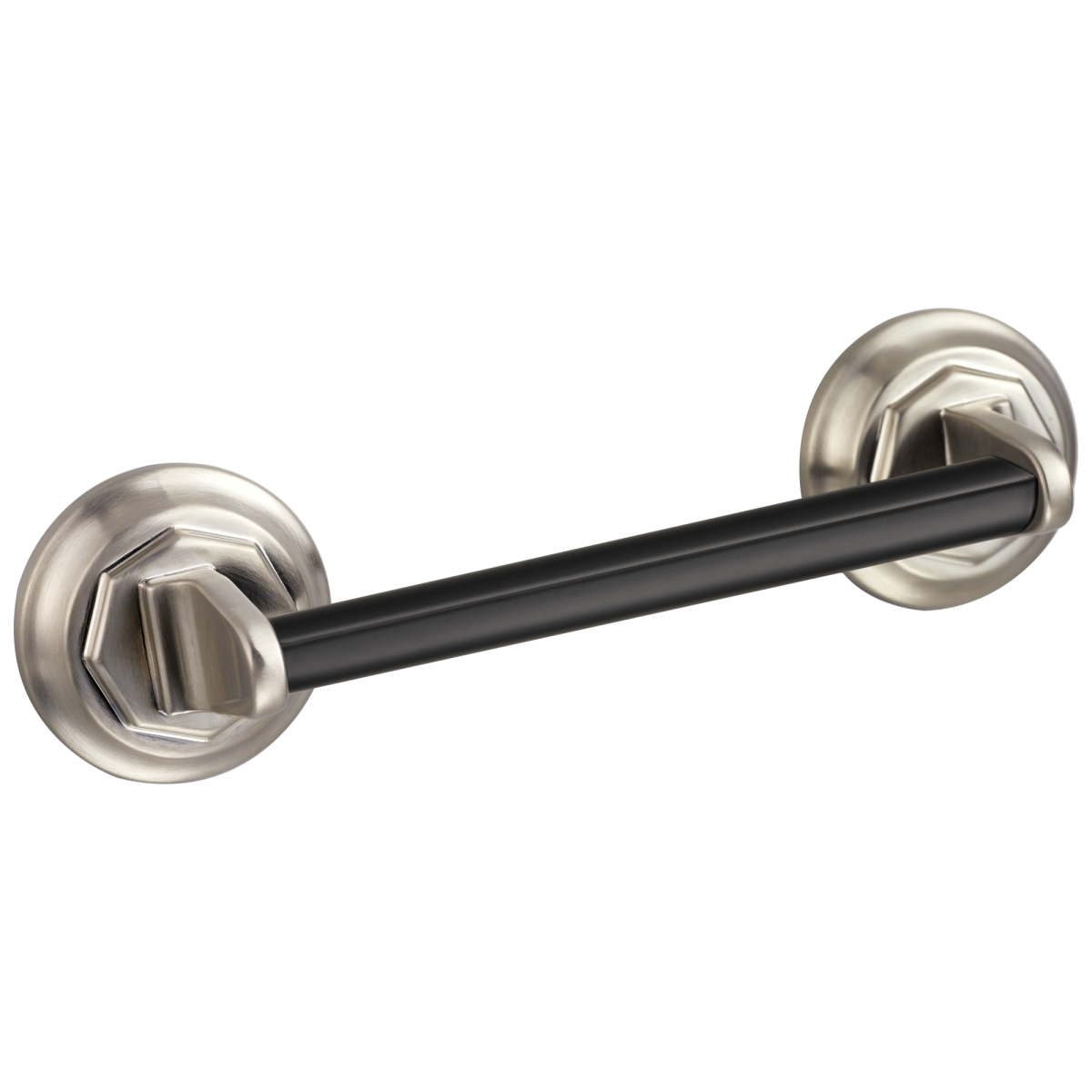 BRIZO Rook Drawer Pull — Luxe Nickel  /Matte Black