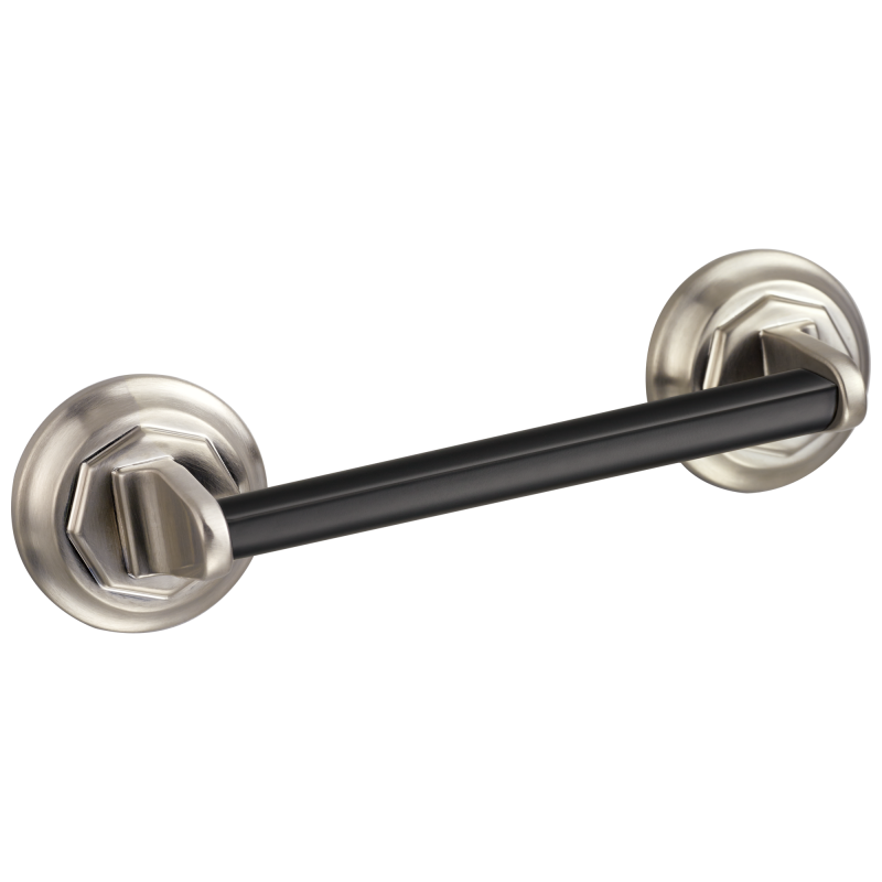 BRIZO Rook Drawer Pull — Luxe Nickel  /Matte Black