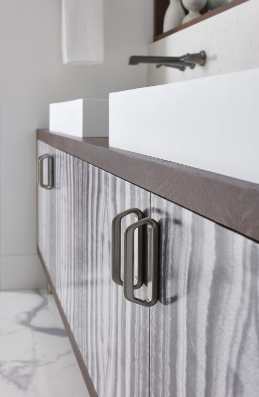 BRIZO Levoir Drawer Pull — Luxe Steel