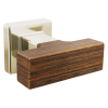 BRIZO Frank Lloyd Wright Drawer Knob — Polished Nickel Wood