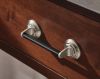 BRIZO Rook Drawer Knob — Luxe Nickel  /Matte Black