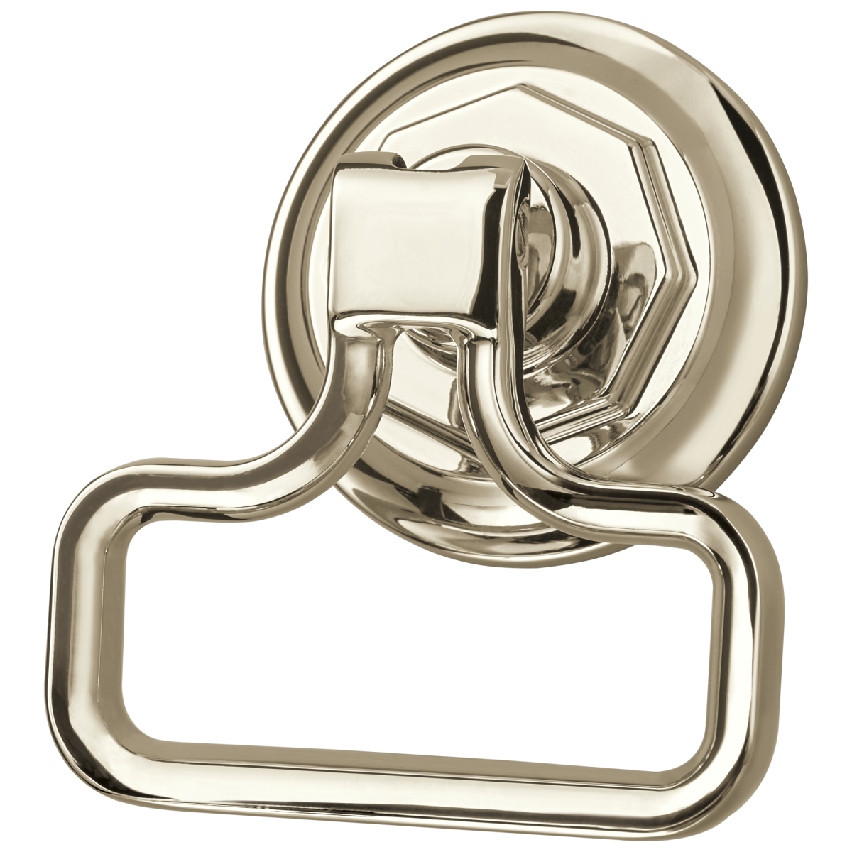 BRIZO Rook Drawer Knob — Polished Nickel