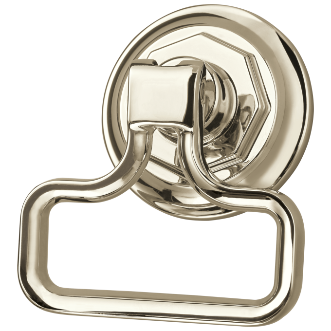 BRIZO Rook Drawer Knob — Polished Nickel