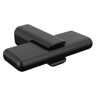 BRIZO Allaria Drawer Knob — Matte Black