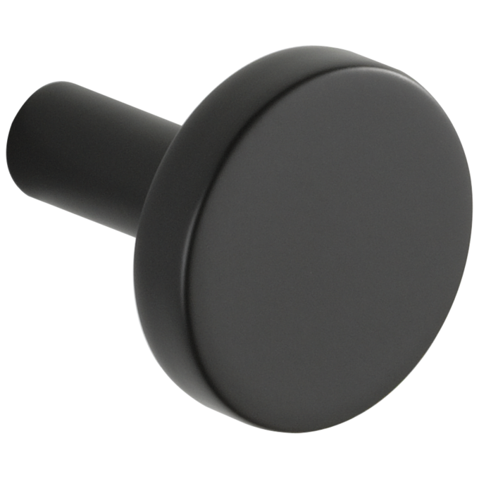 BRIZO Odin Drawer Knob — Matte Black