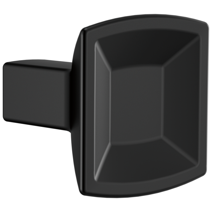 BRIZO Vettis Drawer Knob — Matte Black