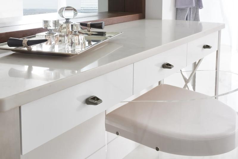 BRIZO Levoir Drawer Knob — Luxe Steel