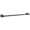 DELTA Foundations 24" Towel Bar — Matte Black