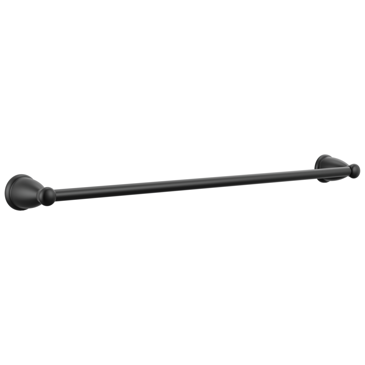 DELTA Foundations 24" Towel Bar — Matte Black