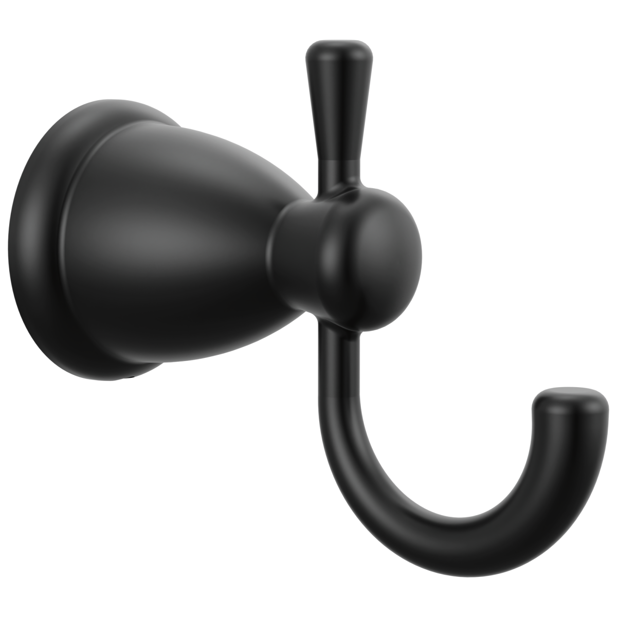 DELTA Foundations Robe Hook — Matte Black