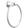DELTA Foundations Towel Ring — Chrome