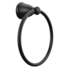 DELTA Foundations Towel Ring — Matte Black