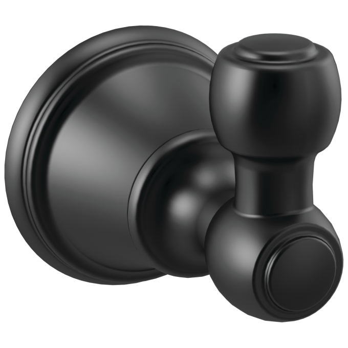 DELTA Woodhurst Robe Hook — Matte Black