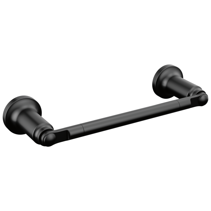 DELTA Saylor 8" Towel Bar — Matte Black