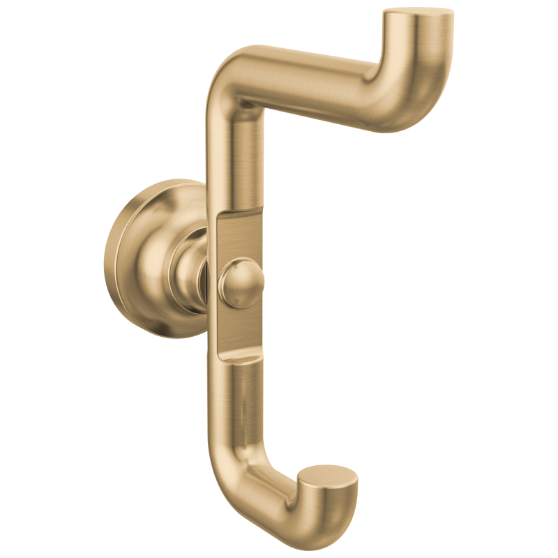 DELTA Saylor Double Robe Hook — Champagne Bronze