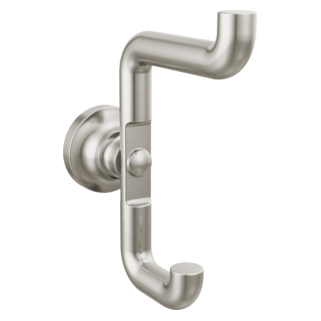 DELTA Saylor Double Robe Hook — Stainless