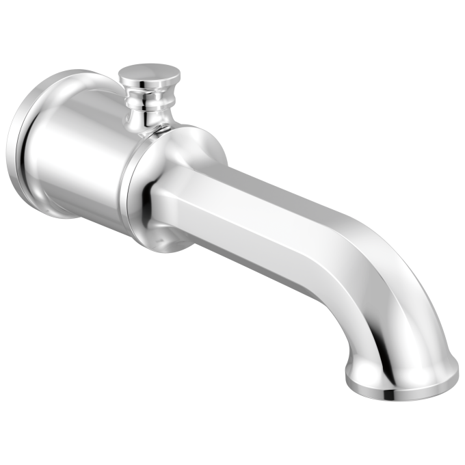 BRIZO Beauclere Diverter Tub Spout — Chrome