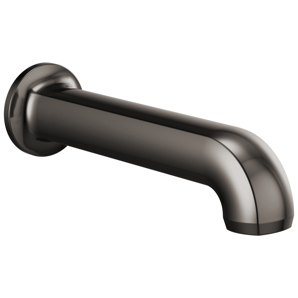 BRIZO Kintsu Non-Diverter Tub Spout — Brilliance Black Onyx