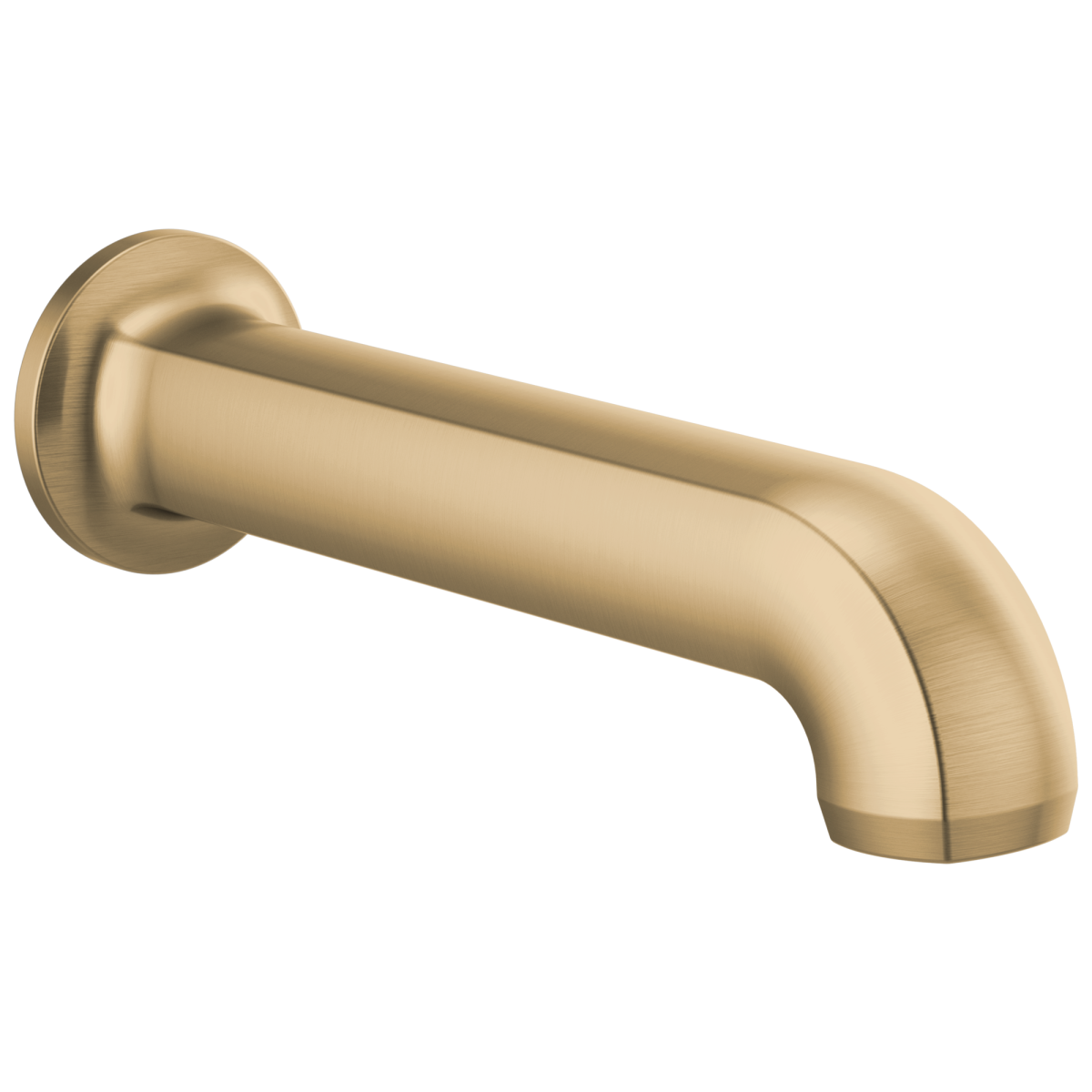 BRIZO Kintsu Non-Diverter Tub Spout — Luxe Gold