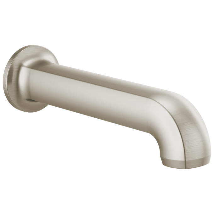 BRIZO Kintsu Non-Diverter Tub Spout — Luxe Nickel