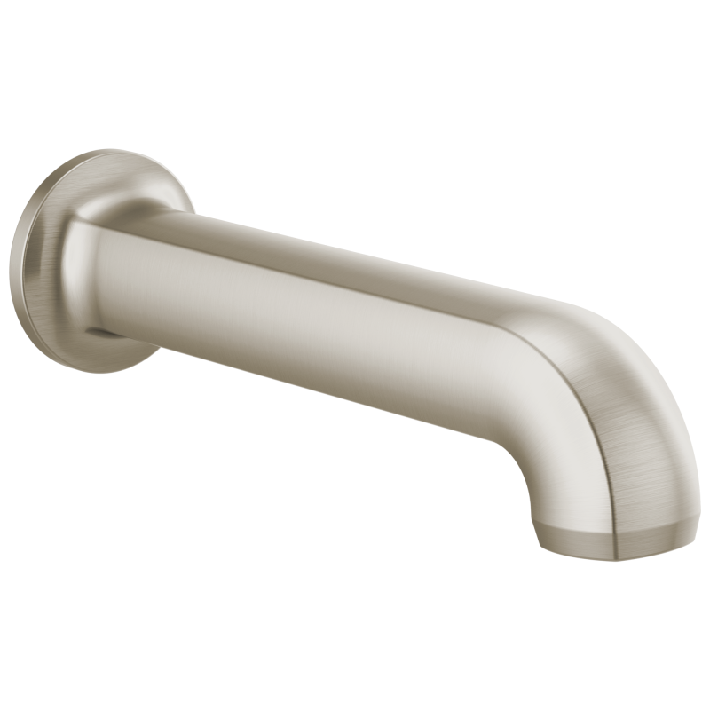 BRIZO Kintsu Non-Diverter Tub Spout — Luxe Nickel