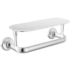 DELTA Bonacci 8" Towel Bar with Shelf — Chrome