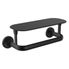 DELTA Bonacci 8" Towel Bar with Shelf — Matte Black