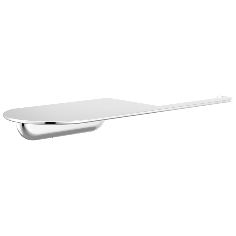 DELTA Bonacci Tissue Holder with Shelf — Chrome