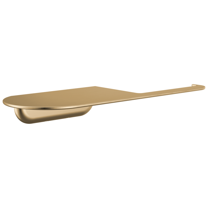 DELTA Bonacci Tissue Holder with Shelf — Champagne Bronze