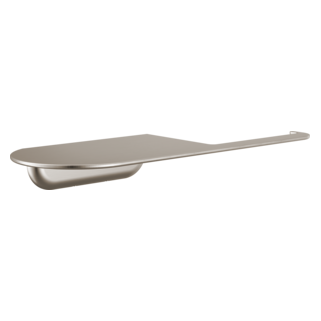 DELTA Bonacci Tissue Holder with Shelf — Stainless