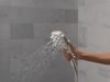 DELTA Universal Showering Components Detangling Shower Tool — Spotshield Brushed Nickel