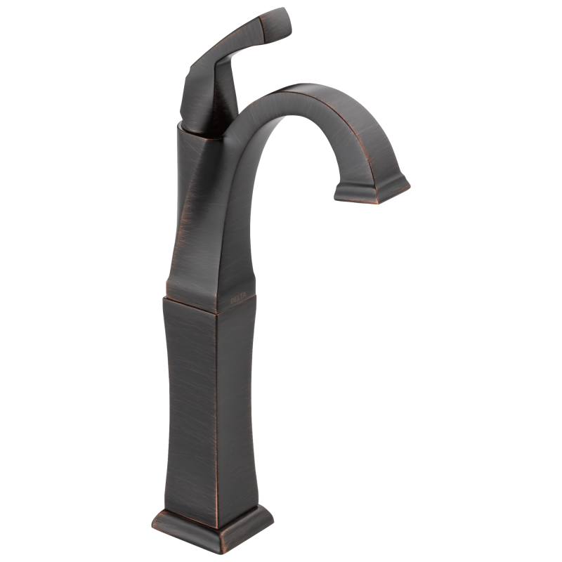 DELTA Dryden Single Handle Vessel Bathroom Faucet — Venetian Bronze