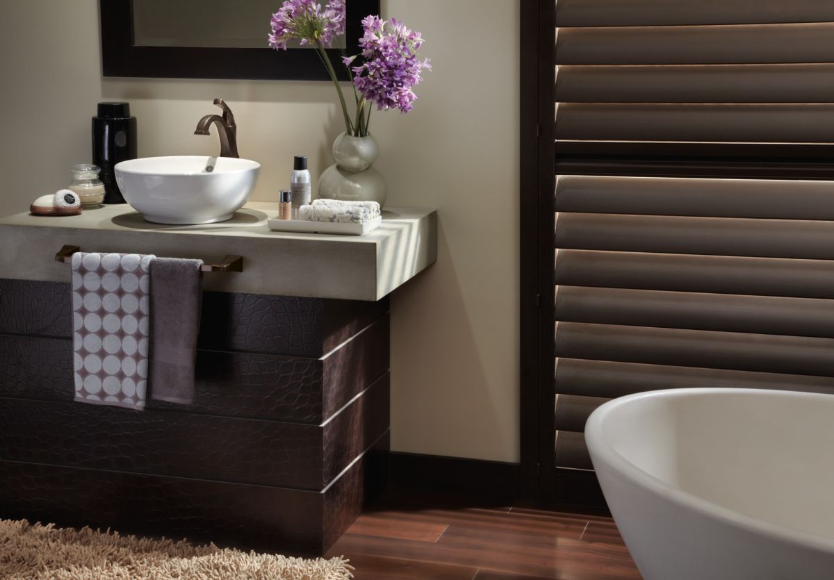 DELTA Dryden Single Handle Vessel Bathroom Faucet — Venetian Bronze