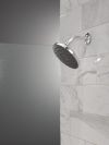 DELTA Universal Showering Components PivotPro Raincan Shower Head with TouchClean Spray Face — Chrome