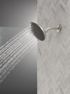 DELTA Universal Showering Components PivotPro Raincan Shower Head with TouchClean Spray Face — Spotshield Brushed Nickel