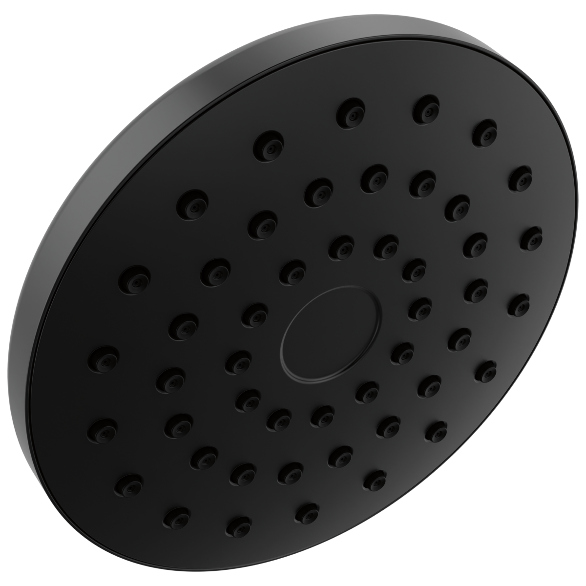 DELTA Universal Showering Components PivotPro Raincan Shower Head — Matte Black