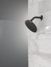 DELTA Universal Showering Components PivotPro Raincan Shower Head — Matte Black