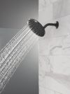 DELTA Universal Showering Components PivotPro Raincan Shower Head — Matte Black