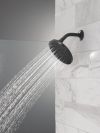 DELTA Universal Showering Components PivotPro Raincan Shower Head — Matte Black