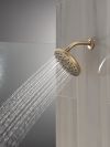 DELTA Universal Showering Components PivotPro Raincan Shower Head — Champagne Bronze