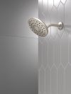 DELTA Universal Showering Components PivotPro Raincan Shower Head — Spotshield Brushed Nickel
